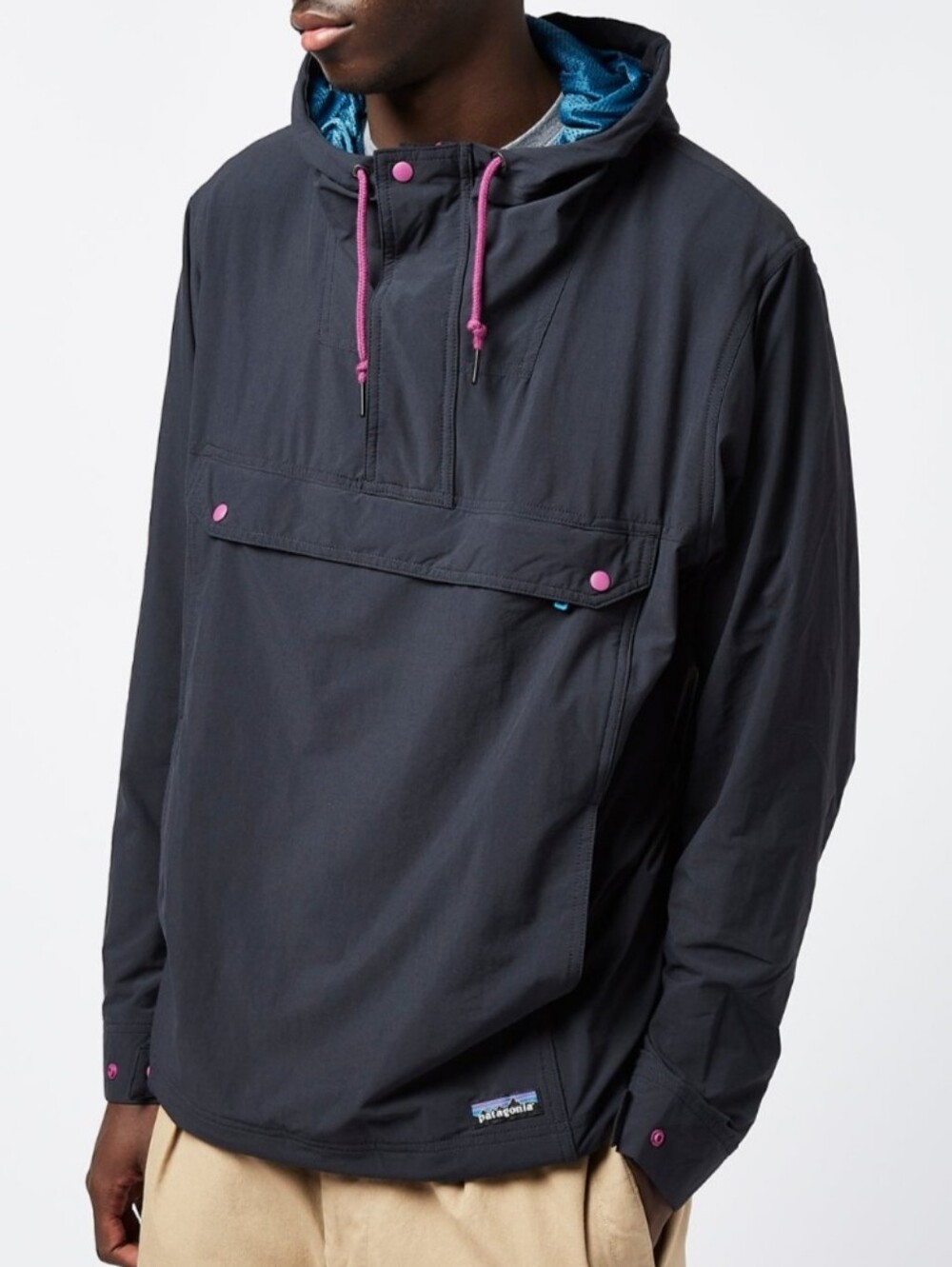 Patagonia M's Isthmus Anorak Jacket Pitch Blue
